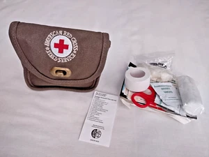 Amerikanisches Rotes Kreuz Felddienst Tasche Inhalt 1. Hilfe Outdoor Camping Jagd - Bild 1 von 13