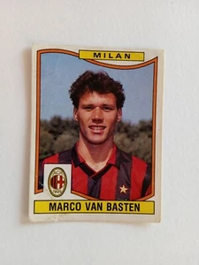 FIGURINA CALCIATORI PANINI 1990/91 MILAN VAN BASTEN n 221 CON VELINA - Imagen 1 de 2