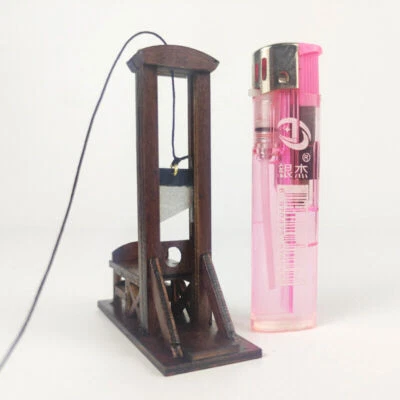 Accesorio de escena de guillotina 1/72 soldado Louis Xvi accesorios modelo miniatura Foto 1 de 2