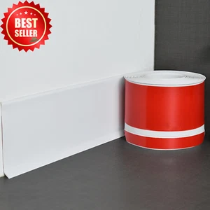Self-Adhesive Skirting Board 18M PVC Flexible Waterproof Trim for Kitchen Bathro - Picture 1 of 12