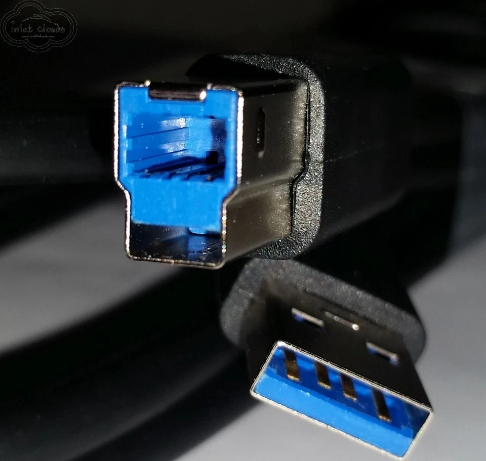 Fujitsu fi-7160 fi-7260 USB 3.0 Super Speed 5Gbps USB Cable 6Ft - Image 1 of 4