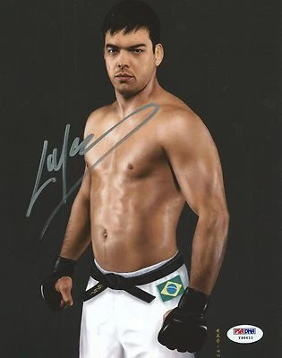 Foto autógrafa firmada por Lyoto Machida UFC 8x10 certificado de autenticidad PSA/DNA 157 129 98 175 Foto 1 de 4