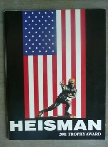 2001 HEISMAN TROPHY AWARD WINNER signed winner ERIC CROUCH PATRIOTIC COVER EX - Picture 1 of 4