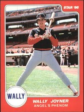1986 Star Joyner Red #NNO Wally Joyner Angels  C18035 