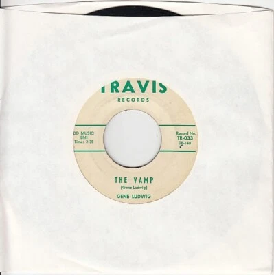 Gene Ludwig - The Vamp / Deep Purple 7" 45 - Image 1 of 4