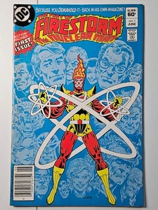 1982 DC Comics The Fury of Firestorm The nuclear Man #1 First Issue Vf+ - Picture 1 of 7