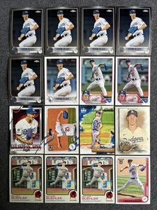 Lotto carte da baseball WALKER BUEHLER 2019-2023! 16x Carte LA Dodgers Topps Chrome - Foto 1 di 2