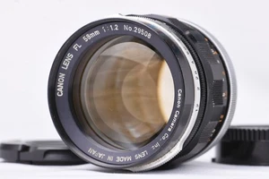 Lente Canon FL 58mm f 1:1.2 Vintage hermosa lente de enfoque manual (excelent... - Imagen 1 de 11
