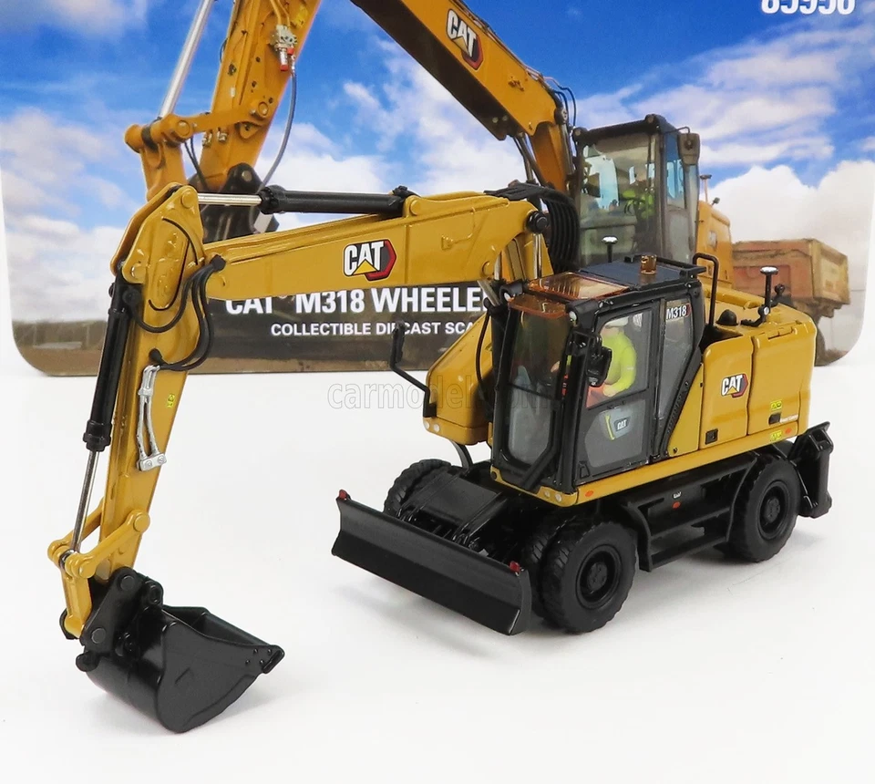 1/50 DM-MODELS - CATERPILLAR - CATM318 ESCAVATORE GOMMATO - TRACTOR 85956 - Immagine 1 di 1
