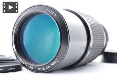 [Exc+5] Nikon Ai Zoom-NIKKOR 80-200mm F4.5 MF Telephoto Lens From Japan #0493 - Image 1 of 4