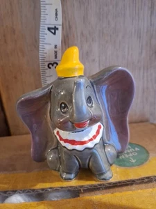Statuina ceramica Disney vintage anni 70 Dumbo made in Japan 3,5" - Foto 1 di 6