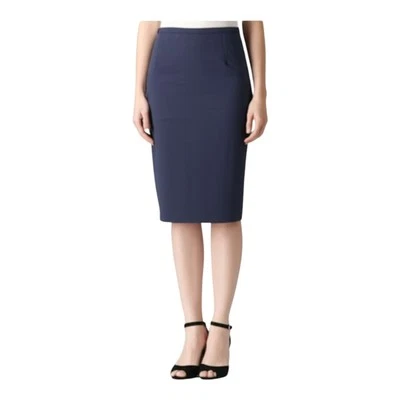 Giorgio Armani Vintage Pencil Skirt Women US 8 Black Wool Tailored Classic  - Image 1 of 4