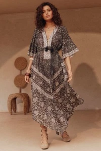 Spell Little Bird Flutter Sleeve Dress XS NWT - Picture 1 of 10