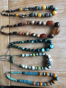 Job Lot Costume Necklaces, 5 Necklaces - Picture 1 of 1