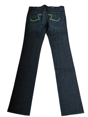 NUEVOS JEANS ROCK & REPUBLIC STELLA ADORE CRISTAL AZUL DENIM STL0252 Talla 29 Foto 1 de 4
