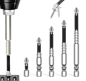 Magfixer K5 Impact Resistant Non Slip Bit, High Magnetic Screwdriver Drill Bit - Picture 1 of 27