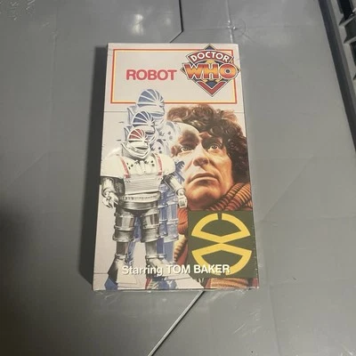 Doctor Who Robot VHS 1994 new sealed - Image 1 of 4