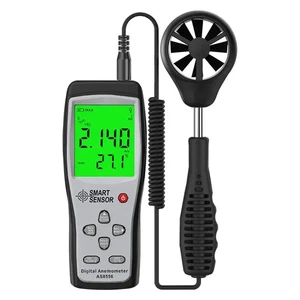 AS8336/AS8556 Laufrad Typ Anemometer Hochpräziser Anemometer Windmesser - Bild 1 von 19