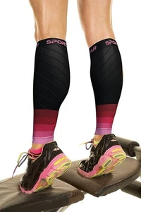3 Pairs Physix Gear Calf Compression Sleeve Achilles Leg Cramp Varicose Vei L/XL - Picture 1 of 6