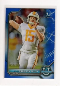 2021-22 Bowman U Chrome Prospects Blue Refractor 34 /199 Harrison Bailey Gators - Picture 1 of 2