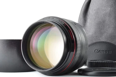 Canon EF 85mm f/1.2L USM [COMO NUEVO] Lente Fast Portrait Prime con capucha... - Imagen 1 de 4