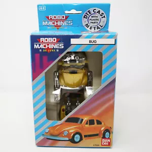 DE COLECCIÓN 1993 BANDAI GOBOTS ROBO MÁQUINAS DE LUJO BUG FUNDIDO METAL ROBOT EN CAJA - Imagen 1 de 12