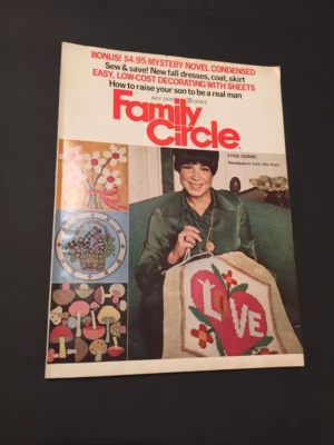 Family Circle Magazine July 1970 Food Fashion Health Women Sew Tips Dress Cloth Foto 1 de 4