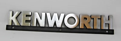 KENWORTH  Truck Semi 14" Emblem Logo Metal Paccar Original Stock K281-1348 1358 - Image 1 of 4