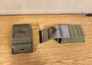 2 X GENUINE RARE US ARMY EAGLE INDUSTRIES SCAR-H SINGLE MAG POUCHES COYOTE NEW ! - Picture 1 of 4