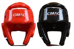 Cimac Protezione Testa Schiuma Immersa Adulto Karate Sparring Cappuccio Taekwondo Copricapo - Foto 1 di 14