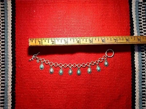 Jewelry Boho Style Lucky Brand Silver tone Bracelet 7" - Picture 1 of 3