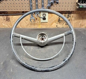 1940's 1950's Passenger Car Pickup Steering Wheel - Picture 1 of 8