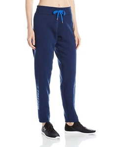 XL NWT Women's Under Armour Blue Freedom Favorite Fleece Pants Sweatpants - Picture 1 of 9