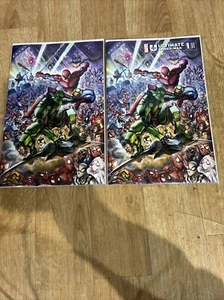 ULTIMATIVES SPIDER-MAN #1 | ALAN QUAH TRADE & VIRGIN VARIANTEN SET Nm Comic - Bild 1 von 4