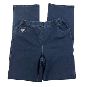 Quacker Factory DreamJeannes Pull-On Bootcut Medium Tall Pants Jeans 8917-20 - Picture 1 of 6