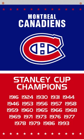 Montreal Canadiens Hockey Team Champions Flag 90x150cm 3x5ft Fans best banner Cover