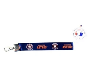 Houston Astros Wristlet Keychain Small Lanyard MLB - Picture 1 of 2