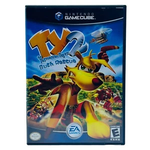 Ty the Tasmanian Tiger 2: Bush Rescue (Nintendo GameCube) CIB Completo Probado - Imagen 1 de 4