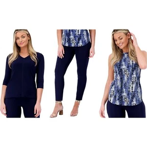 Attitudes Renee XXS Tall (XXST) Como Jersey 3-Pc Wardrobe Warrior NAVY A518208 - Picture 1 of 1