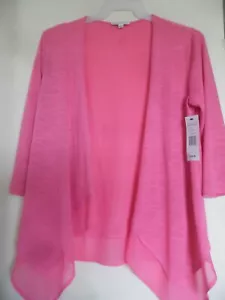 NEU Notations rosa Damen/Frau Cape offene Strickjacke/Pullover Gr. S - Bild 1 von 3