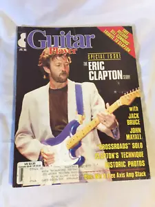 Guitar Player Magazine 1985 Vintage mailed to SUNN Musical Co. CLAPTON CREAM Con - Imagen 1 de 4