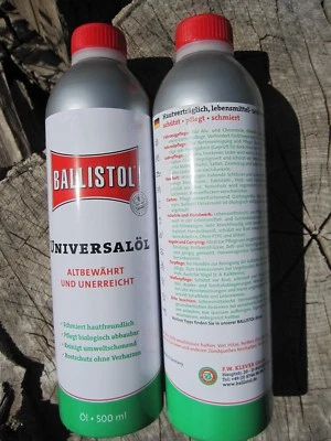 1000ml Ballistol Öl Waffenöl Schmieröl Pflege + Messeröl Universalöl Rostschutz