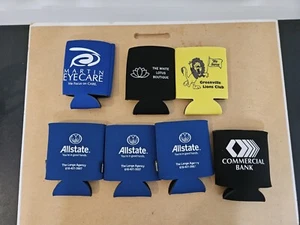 Lotto Can Koozie nuovo refrigeratore lattina lotto di 7 - Foto 1 di 3