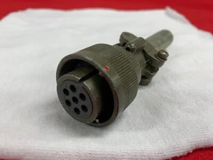 ITT Cannon CA3106E16S-1SB Stecker 7 Pin Stecker Lötbecher Zugentlastung - Bild 1 von 9