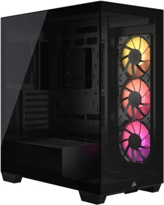 CORSAIR 3500X ARGB ATX Mid-Tower PC Case  (Black) - Image 1 of 4