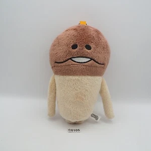 Nameko Mushroom C0105 Zipper Bag Pouch Beeworks/Success Plush 7" Toy Doll Japan - Picture 1 of 8