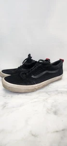 Zapatos de skate Vans Old Skool negros de gamuza de caña baja talla 11 A1 - Imagen 1 de 10