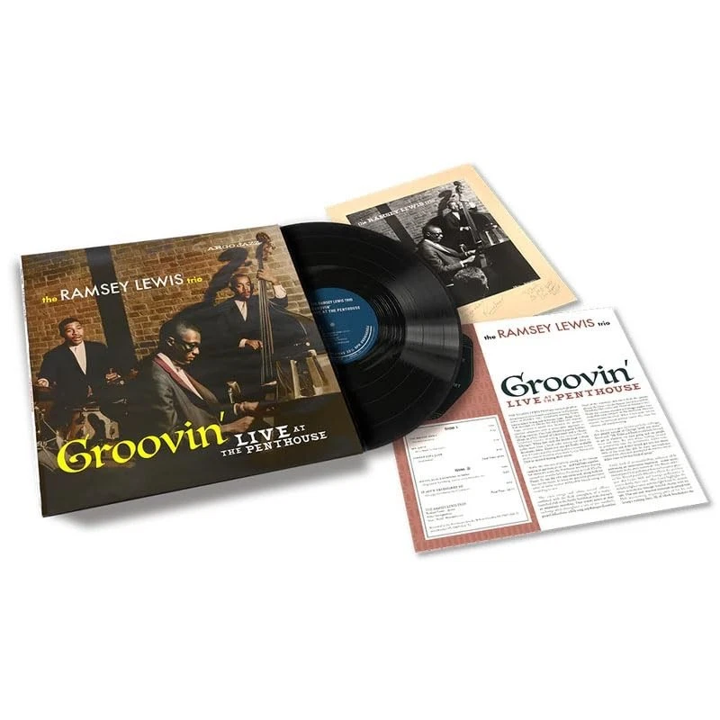 Ramsey Lewis Trio Groovin' Live At The Penthouse Numbered w/ 8.5x11 Print #/1000 - Image 1 of 1
