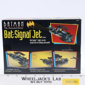 Bat-Signal Jet DC Comics Batman Animated Series 1993 Kenner NEW MISB SEALED - Picture 1 of 4