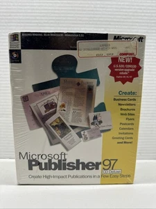 Microsoft Publisher 97 (Retail) (1 User/s) - Full Version for Windows 164-00059 - Picture 1 of 5